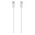  Кабель TTEC 2DK54B AlumiCable 60W Type-C Type-C Fast Charge Cable 100cm White 