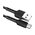  Кабель Defender F181 (87113BLA) USB 2.0 (AM) - Type C, 1метр, 2.4А, нейлоновая оплетка, чёрный 