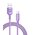  USB кабель DEFENDER F207 TypeC (87106VIO) 1м, 2.4А violet 