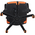  Кресло игровое BRABIX Storm GM-006 (532502) экокожа, черный/оранжевый 
