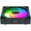  Вентилятор Ocypus Gamma F12 UNI BK ARGB 3 in 1, 3x120x120x25mm, 4-Pin PWM, 800-1800 RPM, 31 DBA Max, Hydro Bearing 