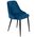  Стул Бюрократ KF-5/VELV29_2 комплект 2шт т.синий Velvet 29 металл черный на ножках 