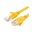  Кабель сетевой UGREEN NW103 (11230) Cat 5e UTP Ethernet Cable, Длина 1м желтый 