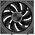  Вентилятор PcCooler F3 X120 BK ARGB (F3X120-BKAC012-GL) 120х120x25 черный 4-pin 28.4дБ Ret 