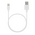  Кабель Maxvi MC-03 white USB-A-Lightning 