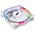  Вентилятор 1STPLAYER FS7 White (FS7-WH) / 120mm ARGB 3pin 5V PWM 4pin 12V 600-800rpm 47.65cfm 32.2dBA / Bulk 
