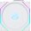  Комплект вентиляторов (3шт.) Lian Li Uni Fan TL Wireless LCD 120 (G99.12TLLCD1W3W.R0) / 12TLLCD1W3W White/120x124x28мм (PWM, ARGB, 1900 об/мин (Max.)) 