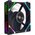  Вентилятор 1STPLAYER XF7 Black (XF7-BK-1IN1) / 120mm ARGB 3pin 5V PWM 4pin 12V 600-2000rpm 56.8cfm 33.12dBA 