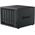  Сетевое хранилище Synology DS1525+ (5x2.5"/3.5" SATA, 2хM.2 2280 NVMe SSD, Ryzen V1500B-2.2GHz, 8GB DDR4, 2x2,5 Гбит/с) 
