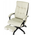  Кресло руководителя Бюрократ CH-824MSG-BF/IV-PU слоновая кость ткань/эко.кожа пластик 