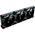  Комплект вентиляторов (3 шт.) 1STPLAYER XF7R Black (XF7R-BK-3IN1) / 120mm Reverse ARGB 3pin 5V PWM 4pin 12V 600-2000rpm 56.8cfm 33.12dBA 