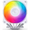  Кулер JONSBO CR-3000E ARGB White LGA1851/1700/1200/115X/AM5/AM4 (TDP 260W, PWM, 2 x 120mm ARGB LED Fan, 6 тепловых трубок, белый, 4-pin) Ret 