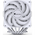  Кулер JONSBO CR-3000E ARGB White LGA1851/1700/1200/115X/AM5/AM4 (TDP 260W, PWM, 2 x 120mm ARGB LED Fan, 6 тепловых трубок, белый, 4-pin) Ret 
