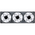  Вентилятор JONSBO ZA-420BR (3 in 1) 140х140х28мм Reverse (PWM, ARGB LED, 700-1500об/мин, черный) Retail 
