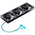 Вентилятор JONSBO ZA-420BR (3 in 1) 140х140х28мм Reverse (PWM, ARGB LED, 700-1500об/мин, черный) Retail 