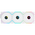  Комплект вентиляторов (3шт.) Lian Li UNI Fan TL Wireless LCD 120 Reverse Blade (G99.12RTLLCD1W3W.R0) / 12RTLLCD1W3W White /120x124x28мм 