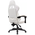  Кресло игровое Knight Wolf RGB белый экокожа/сетка с подголов. крестов. пластик 
