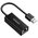  Сетевой адаптер UGREEN CR110 (75535) USB-C Micro USB to RJ45 10/100Mbps Ethernet Adapter Black 
