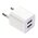  Зарядное устройство SONNEN 454797 2 порта USB, выходной ток 2,1А, белое 