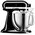  Миксер планетарный KitchenAid 5KSM185PSEOB Artisan чёрный 