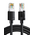 Кабель UGREEN NW316 (55176) Cat6 F/UTP Ethernet Cable 10m Black 