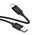  Дата-кабель HOCO X122 Benefit silicone charging data cable Type-C черный 