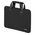  Сумка портфель HEIKKI 272609 Ultra 28х39х3см Total black, черная 