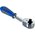  Ключ трещотка KING TONY 2779-55G 1/4", 140 мм, 24 зубца, флажковая 