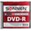 Диск DVD-R SONNEN 512575, 4,7Gb, 16x, Slim Case (1штука) 