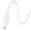  Дата-кабель Hoco X96 hyper 60W fast charging data cable type-c tp type-c white 