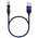  Кабель Maxvi MCm-02L blue USB-A-Lightning, 2A 