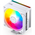  Кулер JONSBO CB40 White LGA1851/1700/1200/115X/AM5/AM4 (TDP 225W, PWM, 120mm ARGB LED Fan, 4 тепловые трубки, 4-pin, белый) Retail 