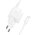  Адаптер Сетевой с кабелем Hoco N65 PD+QC3.0 USB/Type-C 20W (Type-C/Lightning) (white) (242955) 