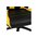  Кресло игровое BRABIX GT Master GM-110 (531927) экокожа, черное/желтое 
