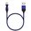  Кабель Maxvi MC-19M blue, USB-A-microUSB, 2.4A, LED 
