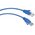  Патч-корд Cabeus PC-UTP-RJ45-Cat.5e-2m-BL неэкранированный, синий 