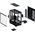  Корпус XASTRA Q400M 5ARGB-C6-UC Black (Q400M-5FM12A-C6-UC) mATX/Aquarium/Screewless/ 5x120mm ARGB PWM FM fans/Argb+PWM HUB 6port/ Type-C 