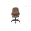  Кресло Бюрократ T-898/414-Brown коричневый 38-414 крестов. пластик 