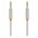 Аудиокабель AUX More choice UK24 3.5mm 1м нейлон White 