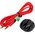  Аудиокабель AUX More choice UK13 3.5mm 1.0м Red 