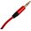  Аудиокабель AUX More choice UK13 3.5mm 1.0м Red 