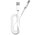  Кабель Maxvi MC-01LF white USB-A-microUSB, 2A 
