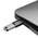  Сетевой адаптер Baseus ZJJQ000001 Ingenuity Series Mini OTG Adaptor Type-C to USB-A 3.1 Black 