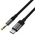  Переходник ACEFAST J11 USB-C to 3.5mm audio adapter cable Black 
