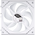  Кулер Thermalright TL-M12QRW, Reverse (124x120x25mm, 4-pin PWM, ARGB, 47.6CFM, 23.2dBA, 1500RPM, White) 