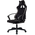  Кресло игровое Knight Optimum черный/серый крестов. пластик 