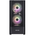  Корпус 1STPLAYER AU7 ARGB Black (AU7-BK-2FA7-14-2FA7R-1FA7) / ATX / 2x140mm 3x120mm ARGB fans 