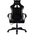  Кресло игровое Knight Optimum черный/серый крестов. пластик 