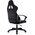  Кресло игровое Knight Optimum черный/серый крестов. пластик 