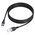  Дата-кабель HOCO X109 Energy silicone charging data cable IP (L-2M) Black 